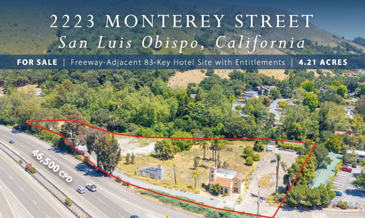 Hayes Commercial Group Listing of 2223 Monterey Street Cover page of real estate listing packet.png