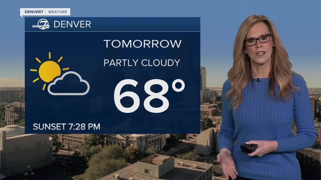 Denver forecast Monday