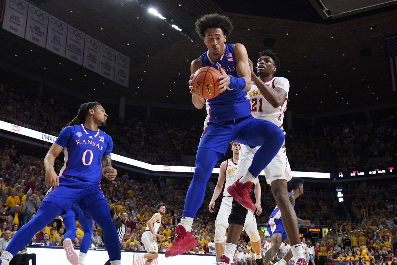 Kansas Iowa St Basketball