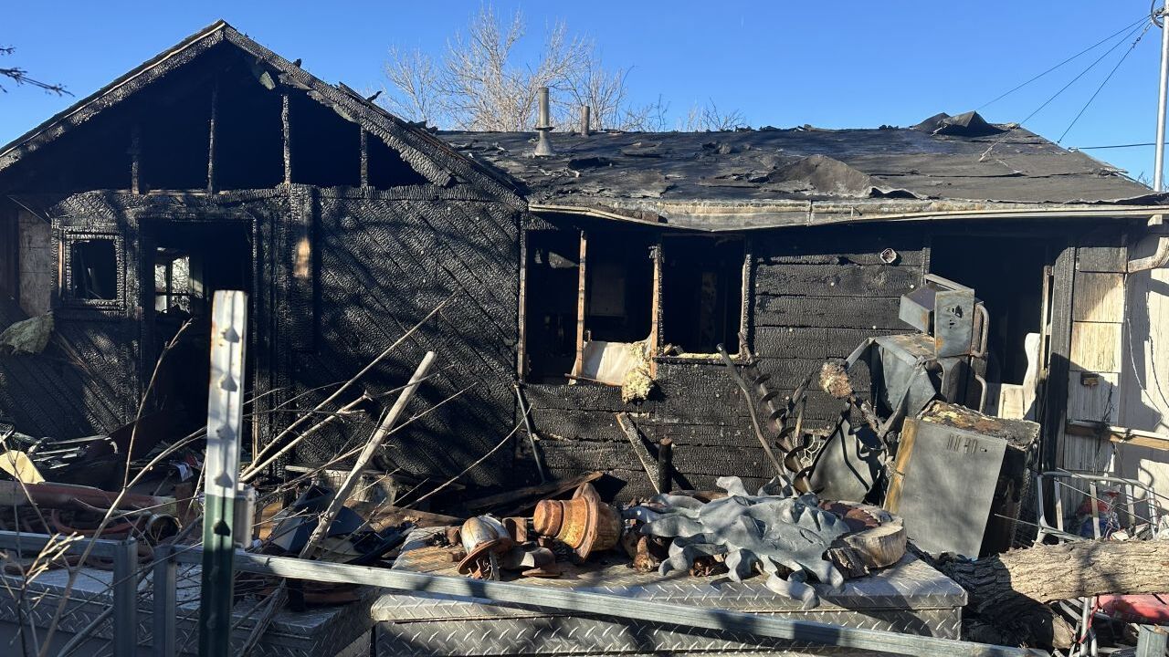 House destroyed by fire in Great Falls; no injuries