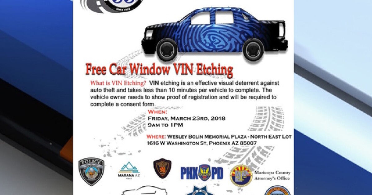 Auto Theft Rates Up In Arizona State Officials Working To