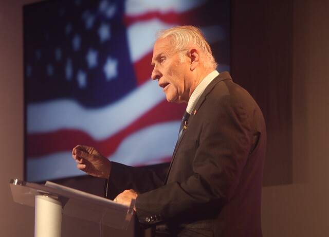 Aftab Pureval and Rep. Steve Chabot clash onstage in WCPO-hosted debate