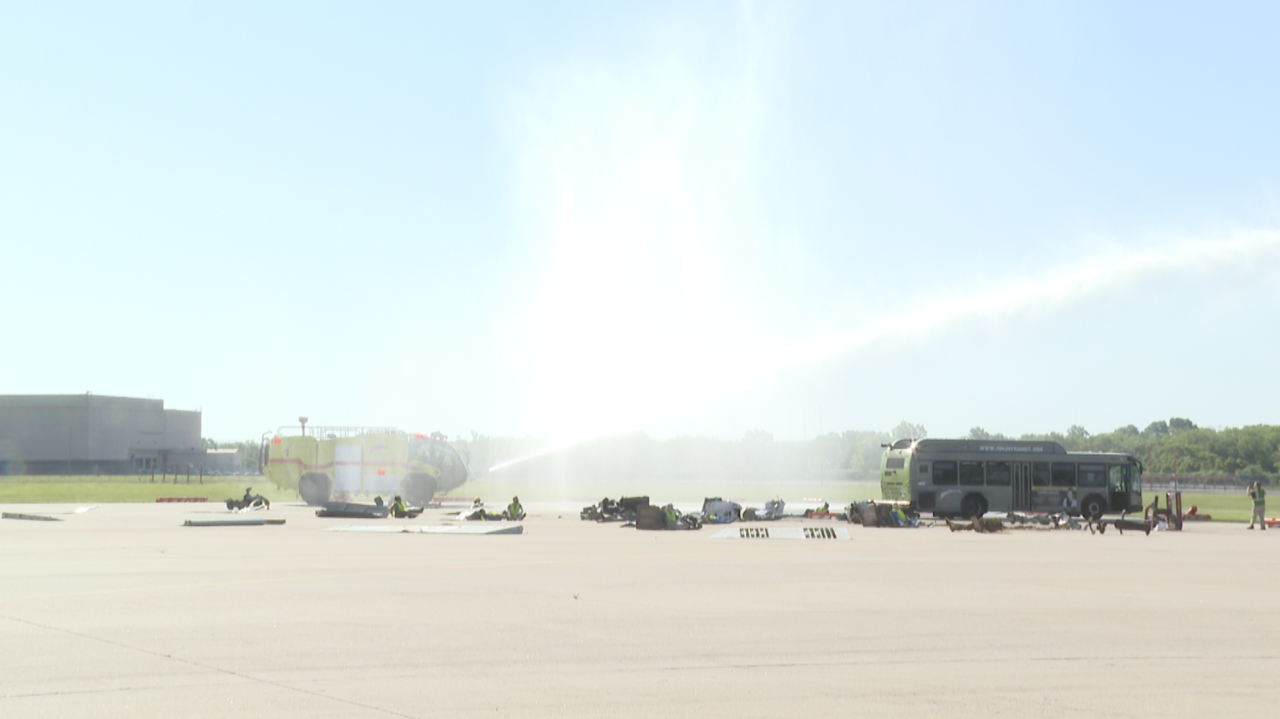 TULSA INTERNATIONAL AIRPORT EMERGENCY DRILL
