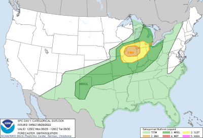 Severe Weather Outlook Today