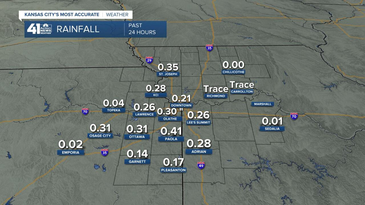Rainfall Amounts