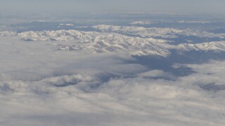 Snow on Rocky Mountains