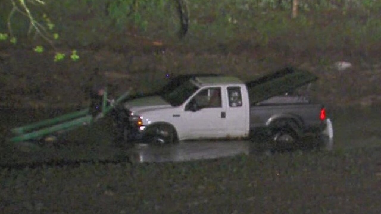 Man trying to save truck dies in flash flood