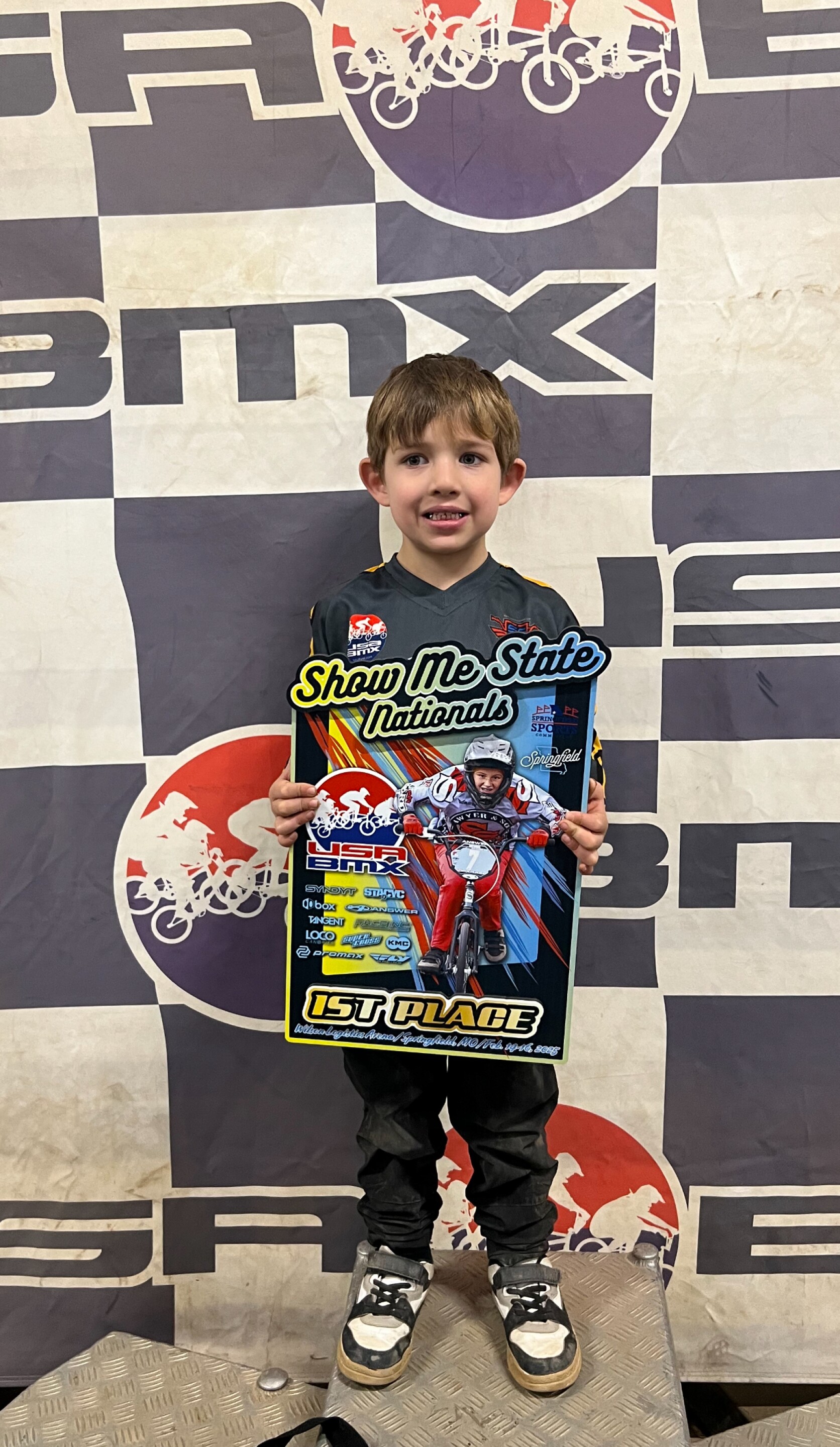 'Feel that rush' : Sand Springs 5-year-old wins BMX national title