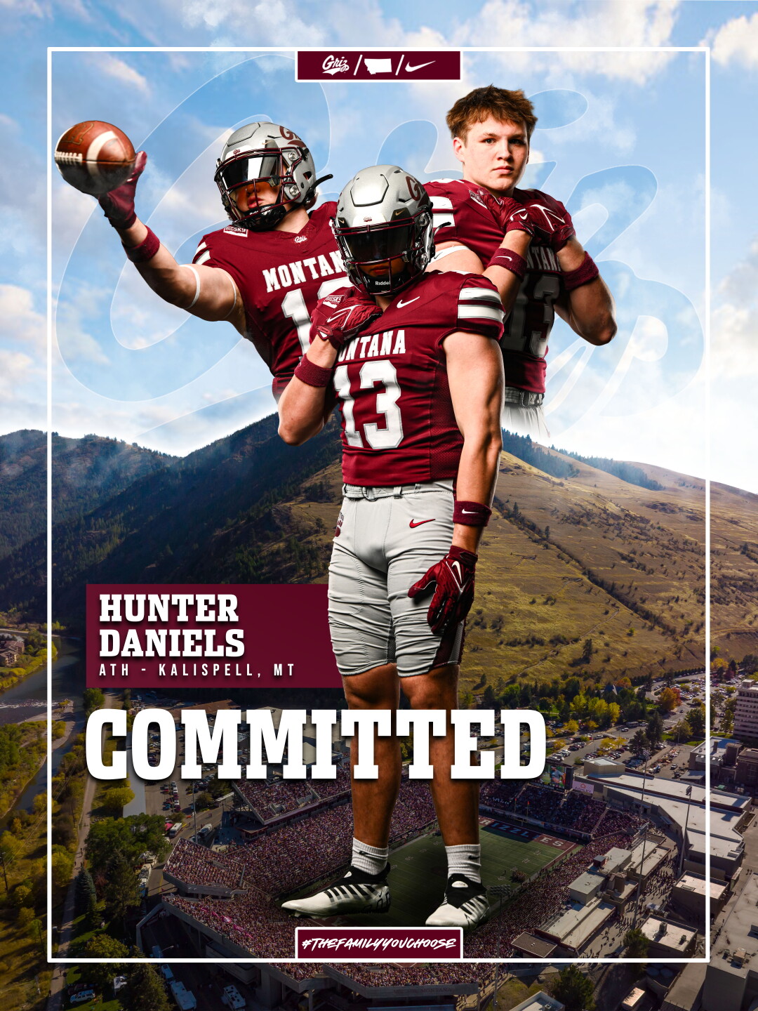 Hunter Daniels commitment annoncement