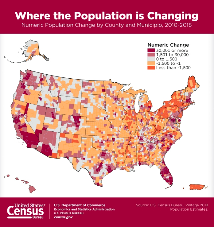 San Diego Sees Large Population Growth From 2010 To 2018 San Diego Sees Large Population Growth From 2010 To 2018