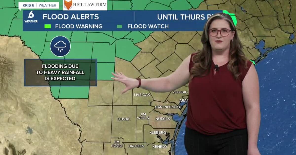 This week's forecast calls for rain, heat, and more Saharan dust