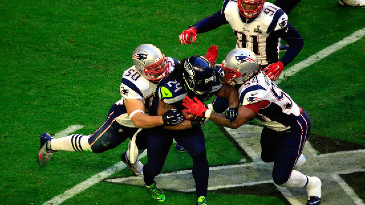 The best photos of Super Bowl XLIX