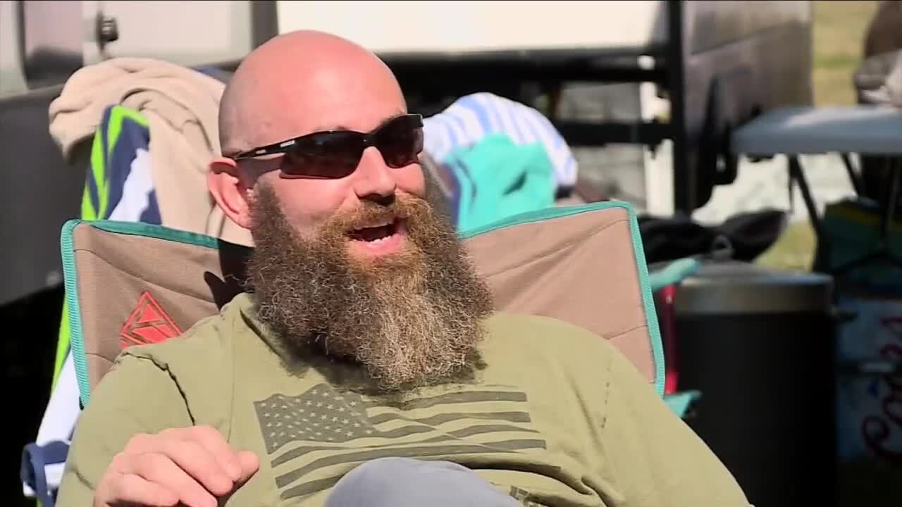 This NASCAR superfan traveled from Connecticut to Florida to attend first Daytona 500
