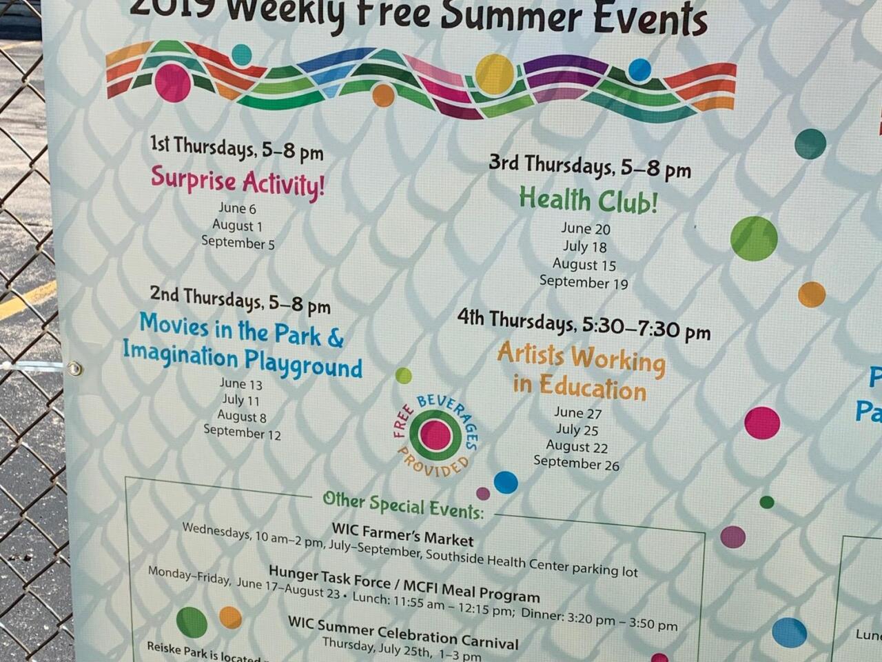 Reiske Park Events