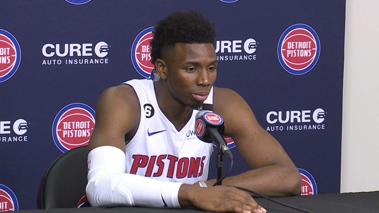 Pistons Media Day: Hamidou Diallo 