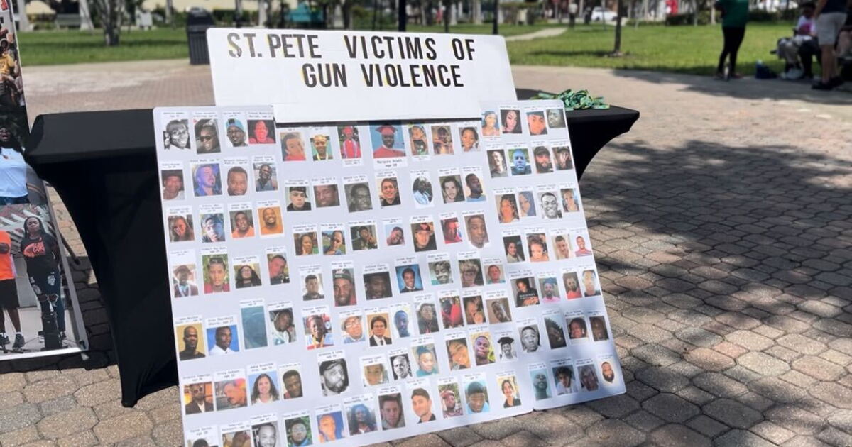 Dozens march through South Straub Park to raise awareness against gun violence - Vimarsana News