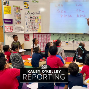 Kaley surprises Griffith teacher
