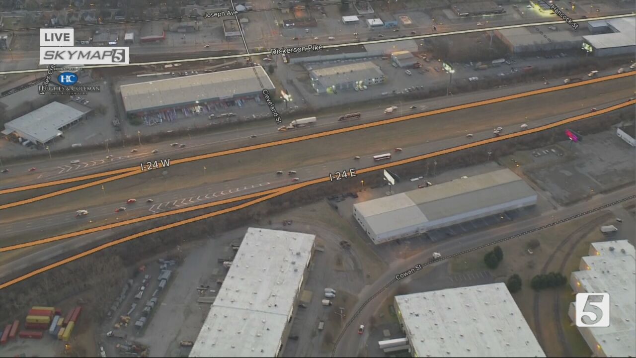 Cleveland St will extend under I-24