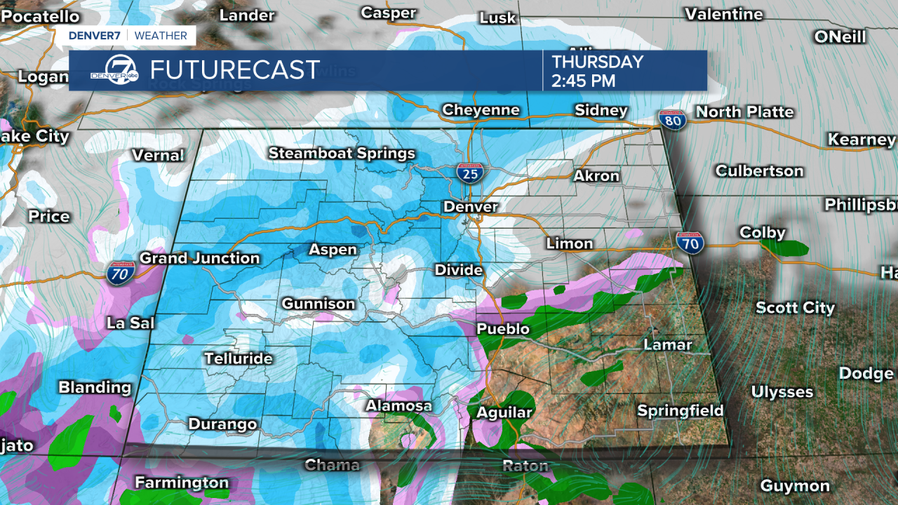 Thursday snow forecast