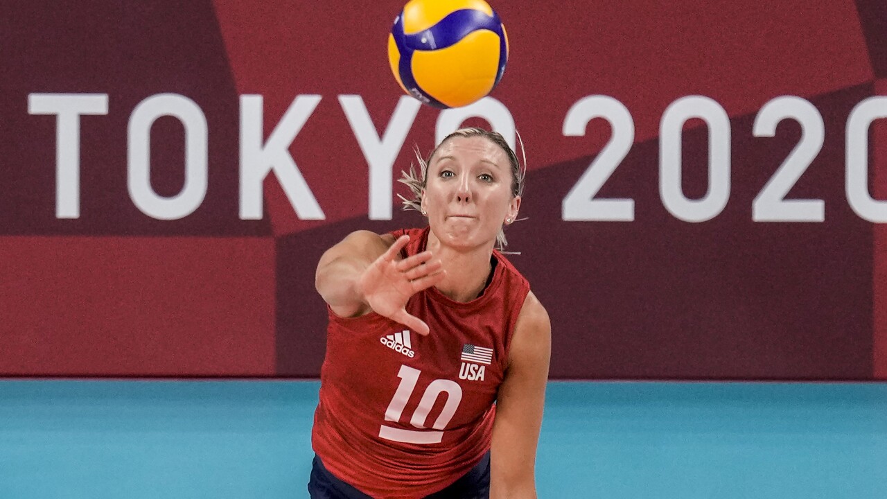 Former Nu Volleyball Star Larson Takes Joins Texas Staff Former Nu Volleyball Star Larson Takes Joins Texas Staff