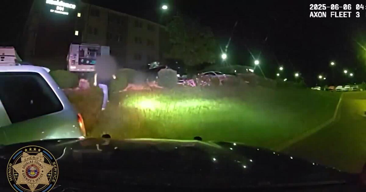 Vehicle theft suspect arrested after pursuit in Douglas County