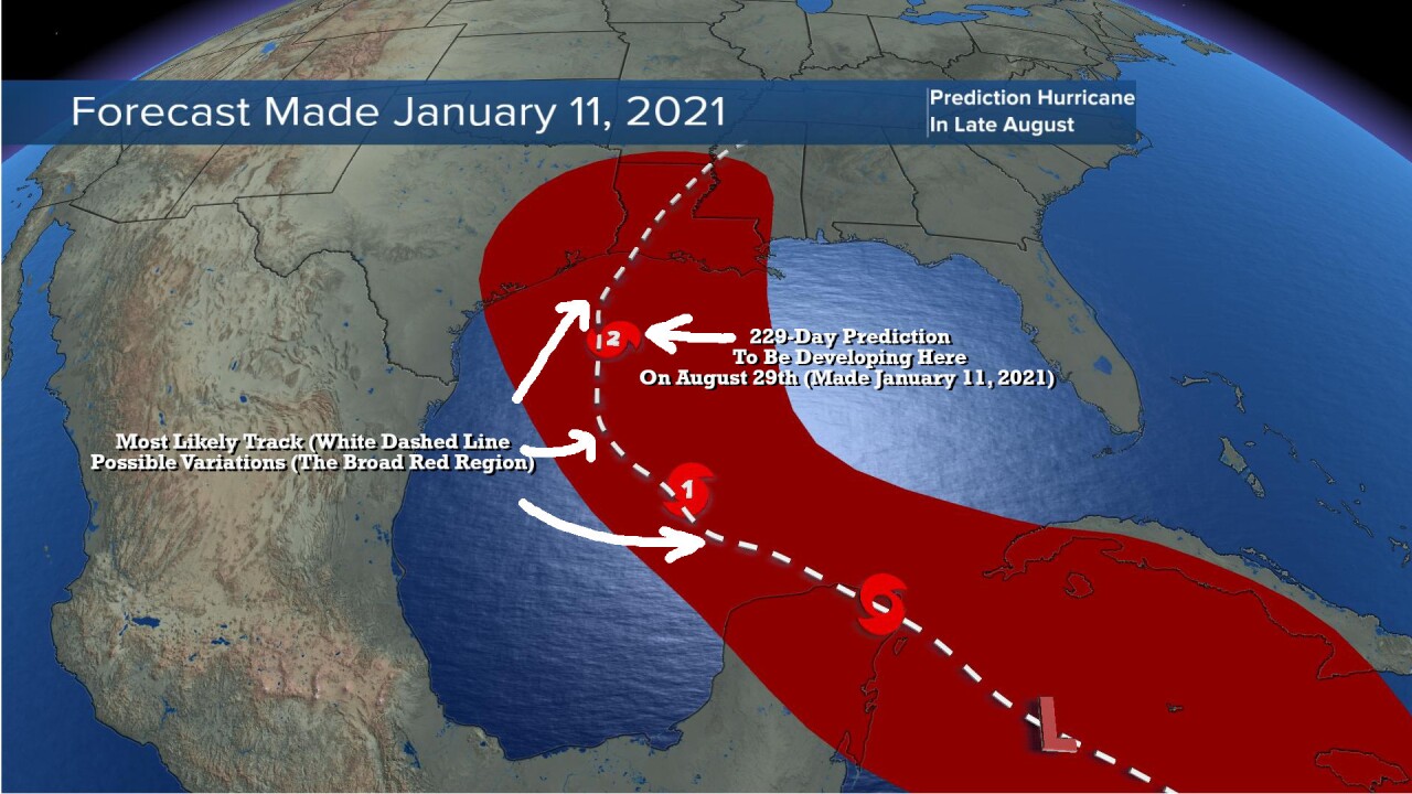 Tropical Prediction 7 Months Ago
