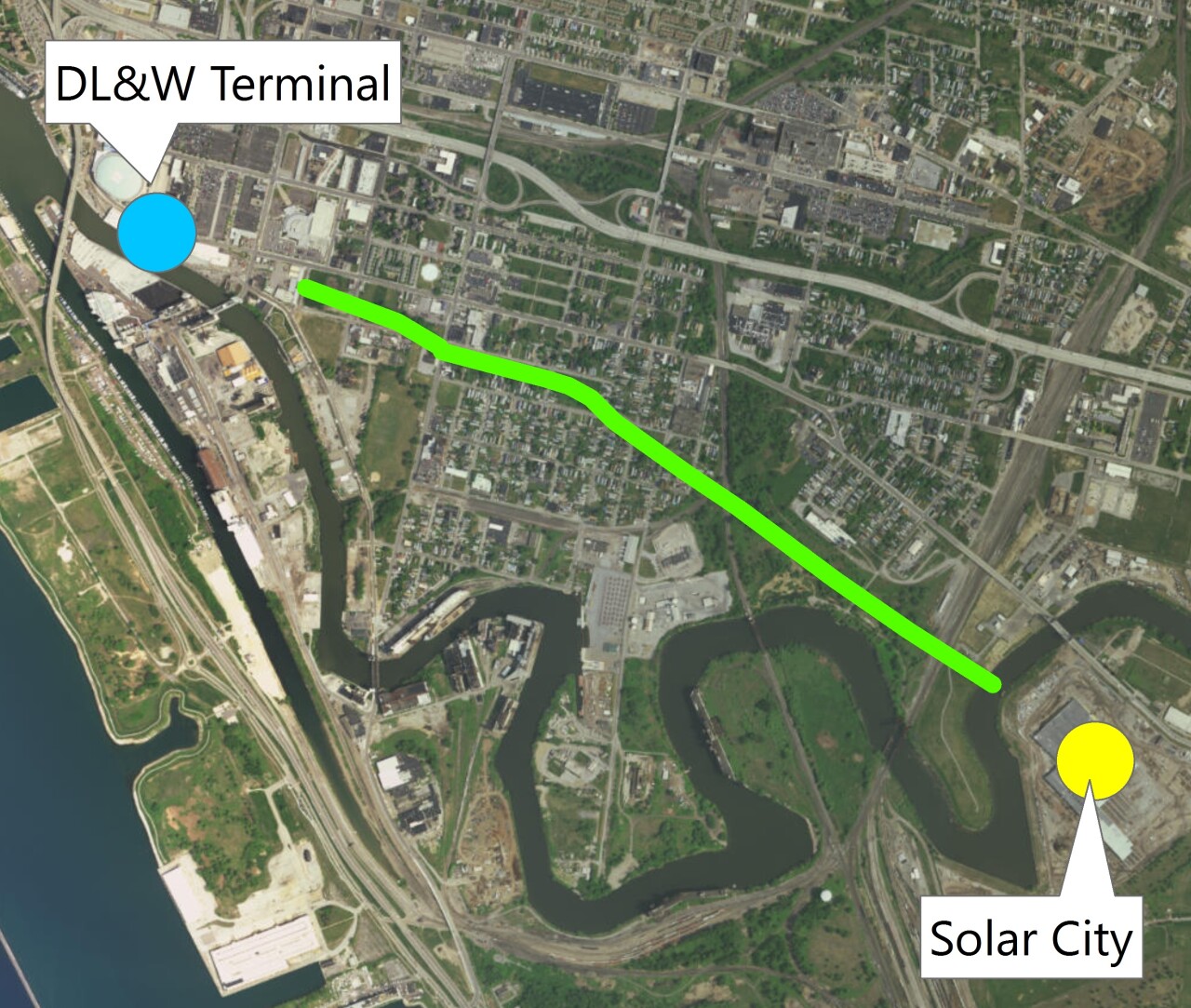 The WNY Land Conservancy is focusing on transforming this 1.5 mile stretch