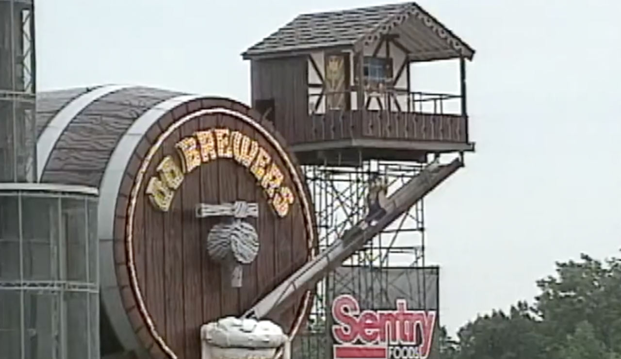 Bernie Brewer's old chalet finds new home at Lakefront Brewery, keeping County Stadium memories alive