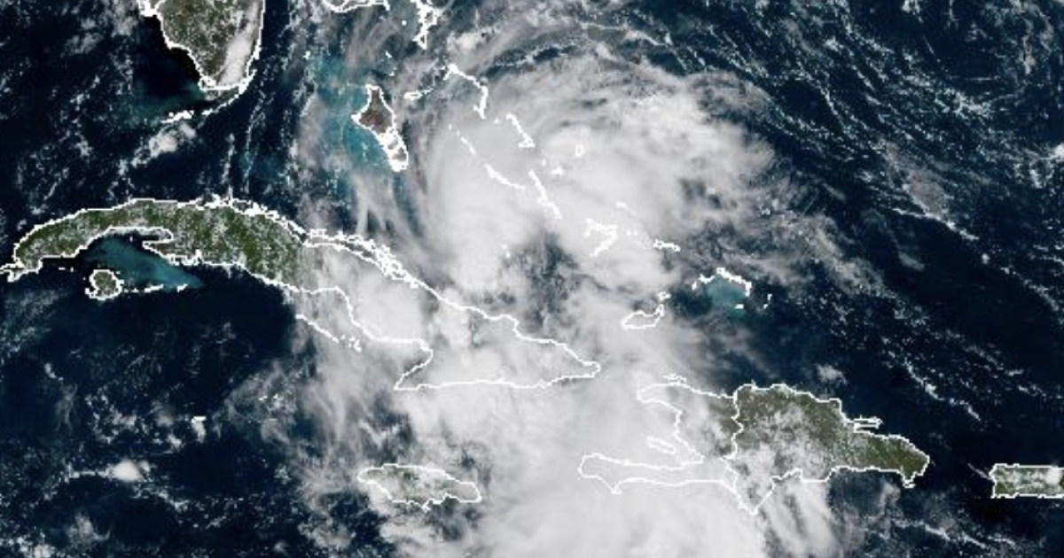 Storm watch issued for Florida coast as tropical depression nears