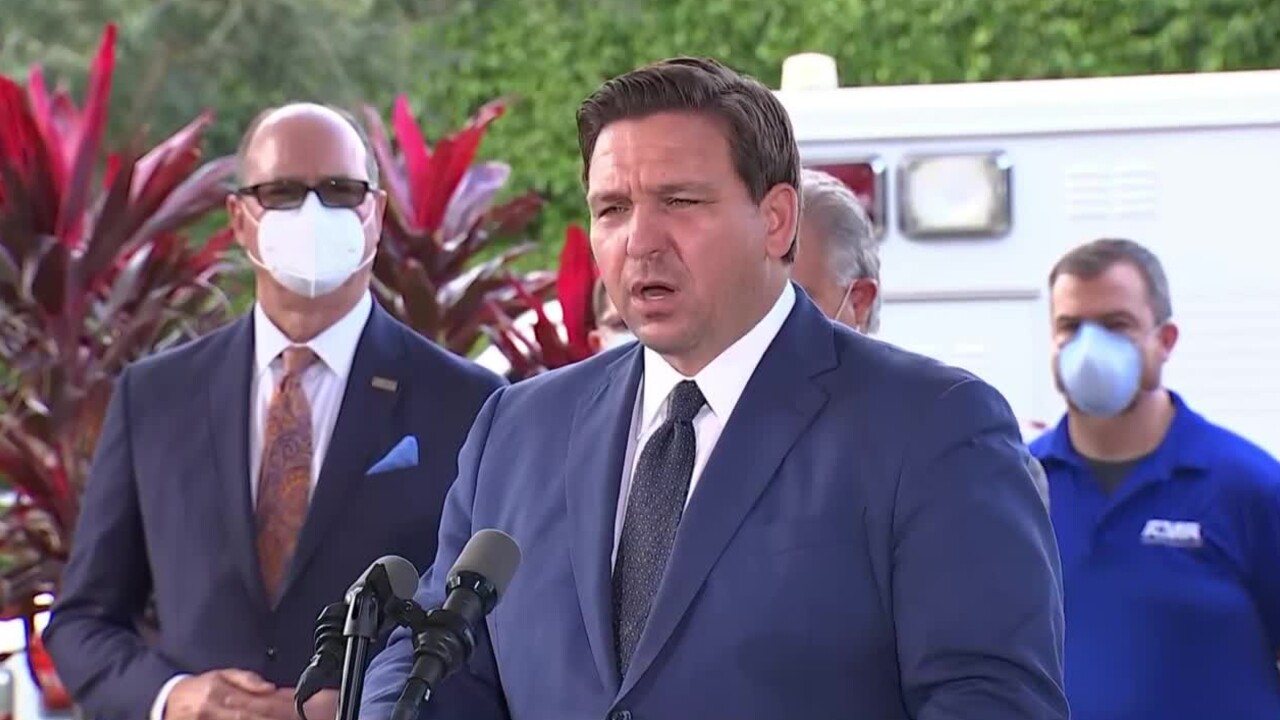 Gov. Ron DeSantis on administering COVID-19 vaccinations at long-term care facilities, Dec. 16, 2020