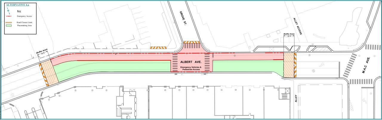 Alber Avenue Closure, East Lansing, Michigan