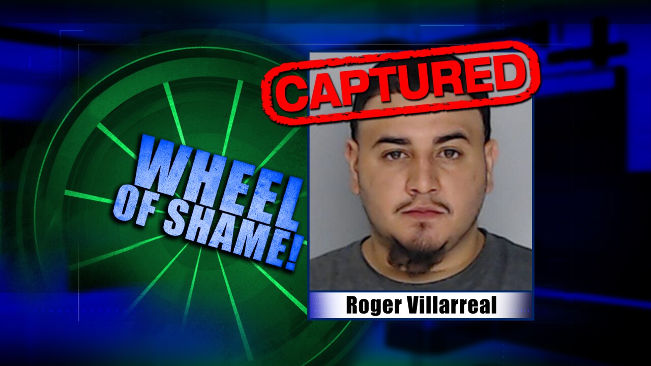 Wheel Of Shame Fugitive Arrest: Roger Villarreal