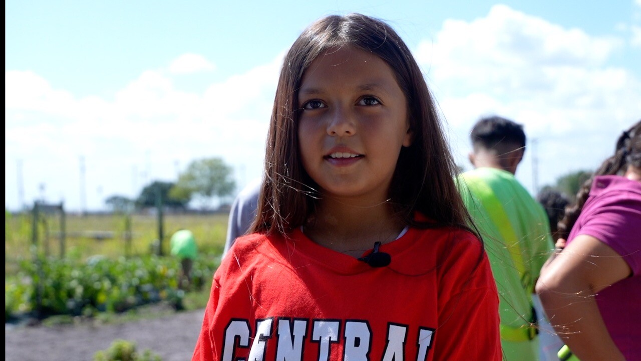 Central Elementary 5th grader, Mia Santoya.