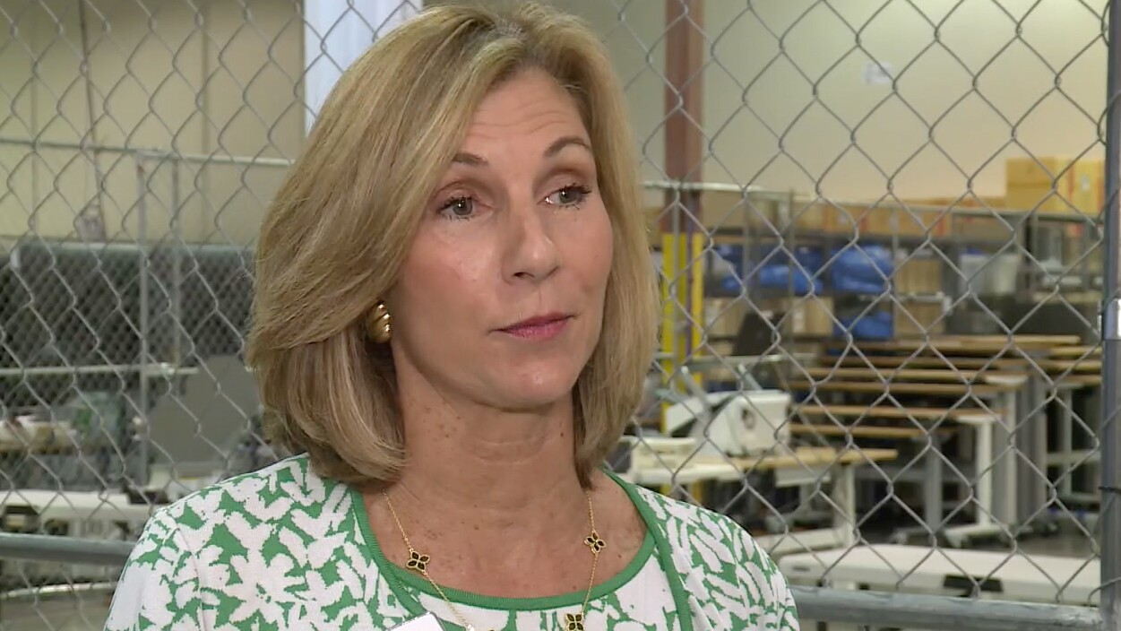 Palm Beach County Supervisor Elections Wendy Sartory Link speaks about voter turnout on March 14, 2023.