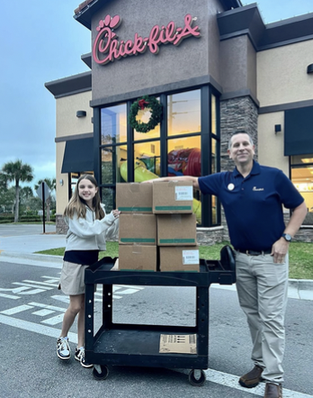 Chick-Fil-A donates sauce packets to the sailors