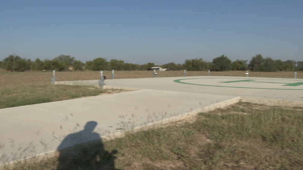 New helicopter pad in Milam County set to improve emergency response times for rural neighborhoods