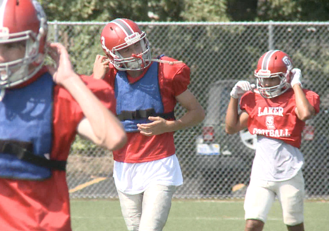 Spring Lake quarterback Jackson Core
