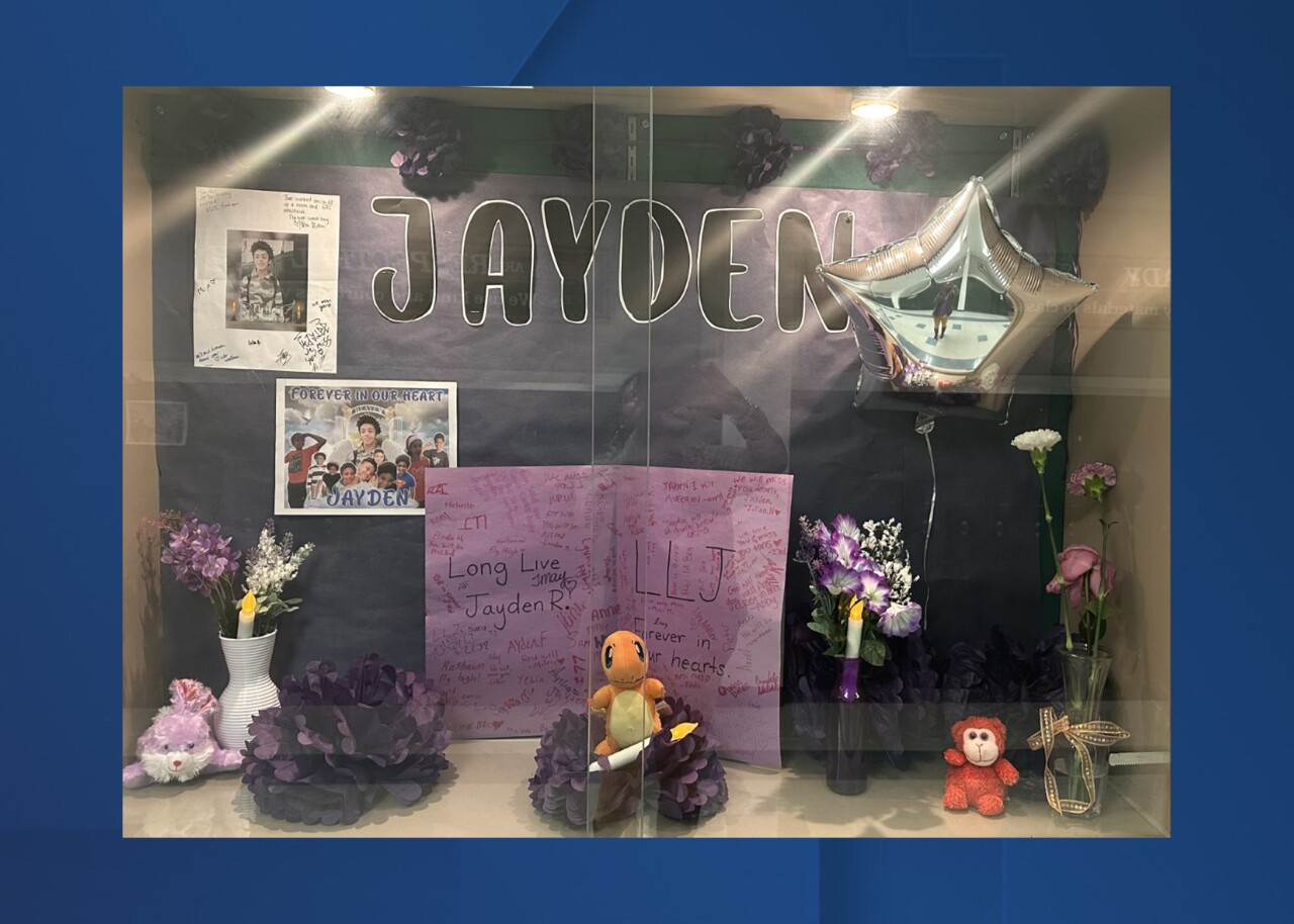 Display for Jayden Robker