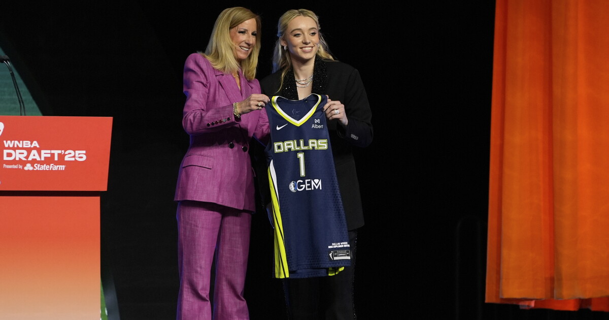 UConn Huskies guard Paige Bueckers is first pick for Dallas in WNBA Draft