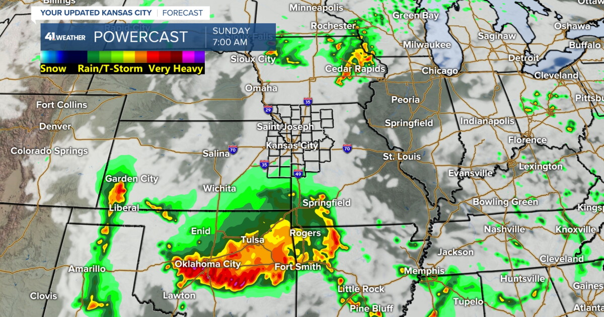 KSHB 41 Weather Blog | The Next Thunderstorm Chances