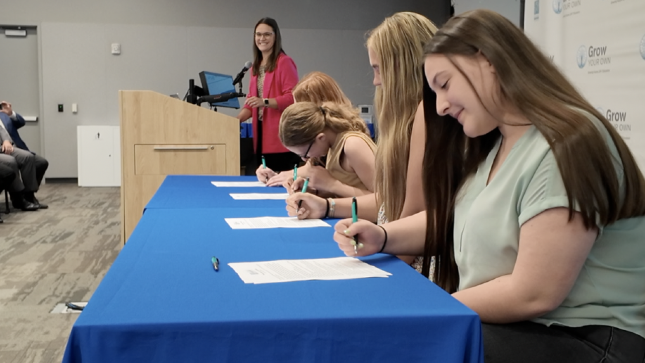 Lee's Summit School District's Grow Your Own program helps future teachers