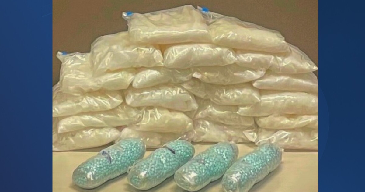 More than $1.2 million in meth, fentanyl found during traffic stop in ...