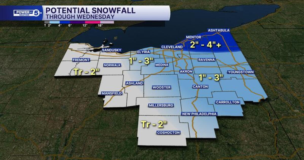 Winter Weather Advisory issued until Tuesday evening