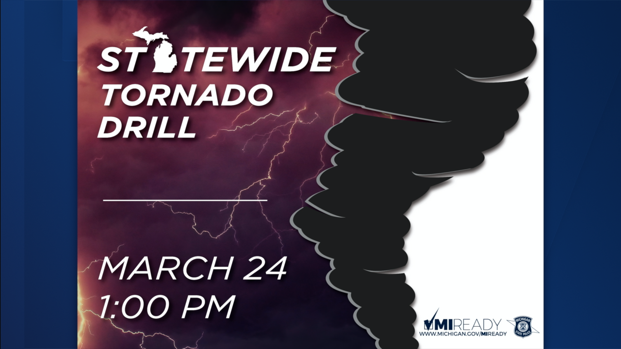Statewide tornado drill scheduled for next week Statewide tornado drill scheduled for next week