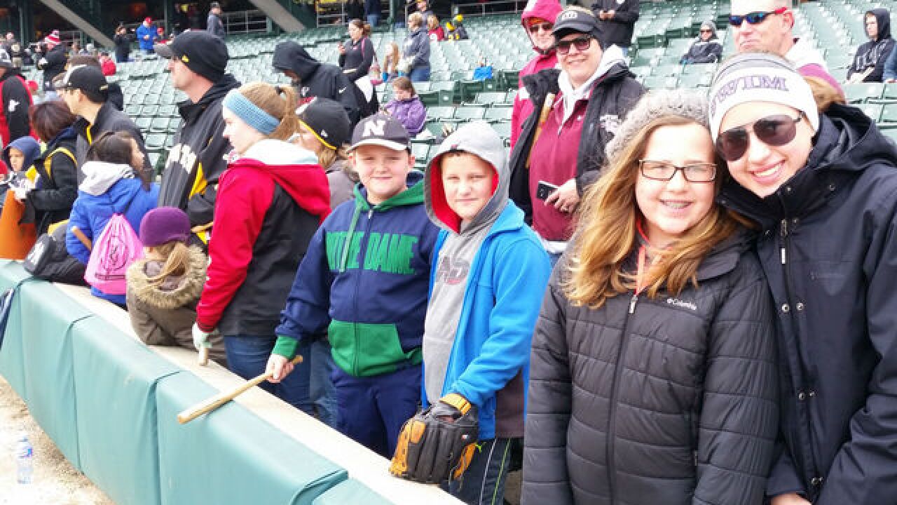 PICS: Reds and Pirates game at Victory Field