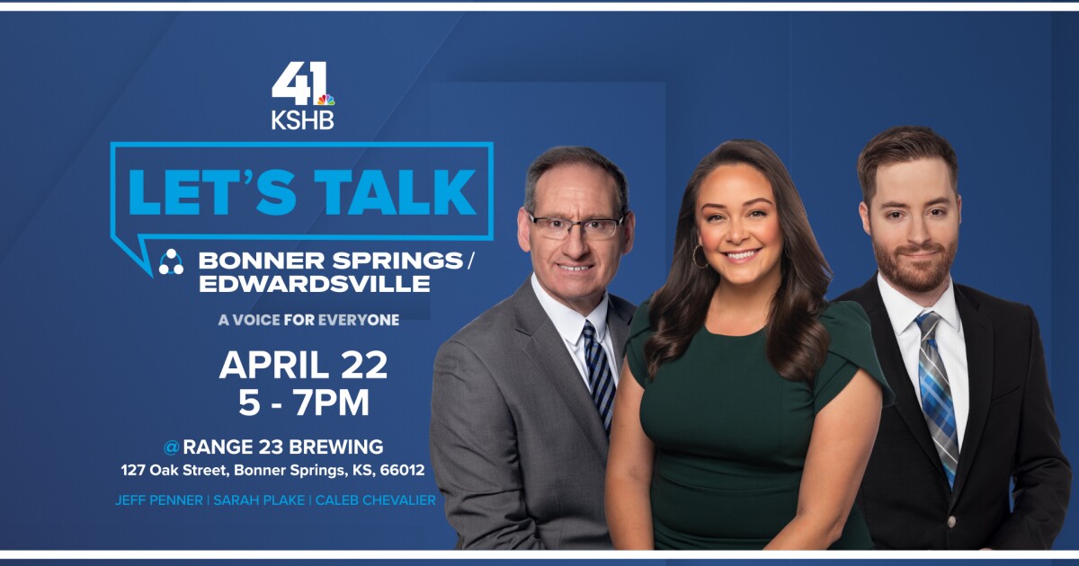LET'S TALK | KSHB coming to Bonner Springs and Edwardsville