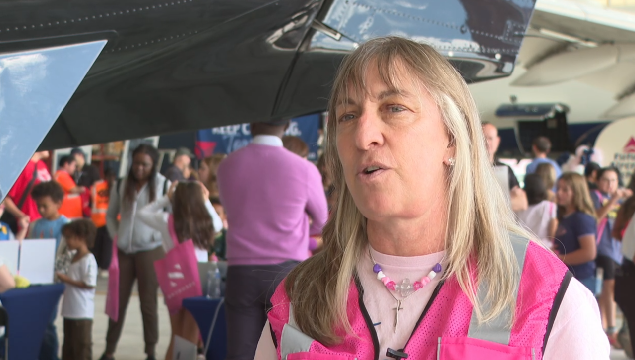Girls come together to learn more about aviation at Salt Lake City International Airport