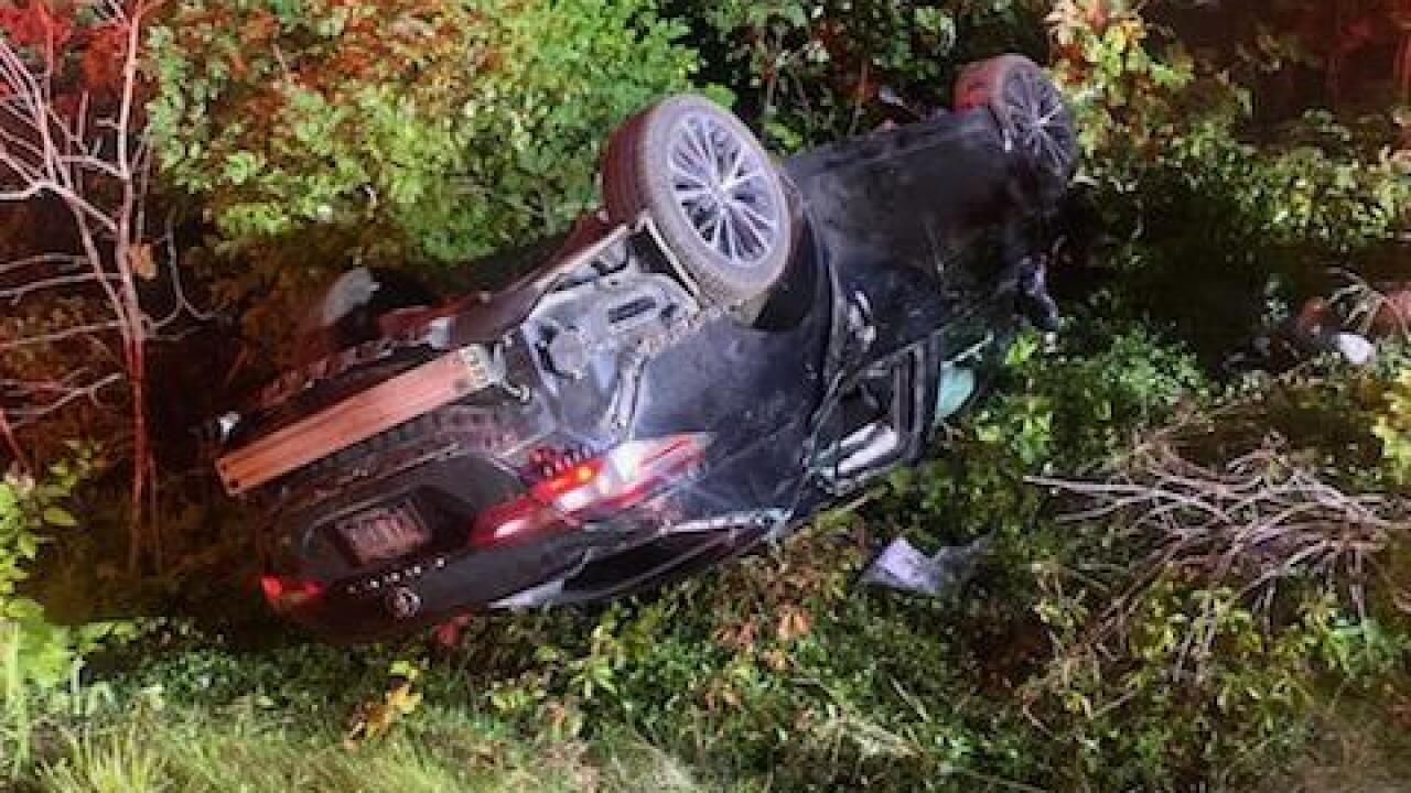 Dowagiac woman injured in Cass County rollover crash