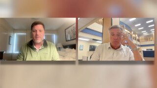 Sen. Jeff Brandes speaks to WPTV reporter Matt Sczesny about the My Safe Florida Home. 
