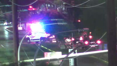 Pedestrian hit by vehicle on Sahara Avenue near Van Patten Street